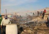 Incendio en asentamiento humano Las Lomas de San Luis en Nuevo Chimbot
