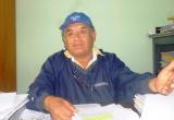 Secretario del Frente de Defensa del Sindicato de Pescadores de Chimbote y Anexos, Javier Castro.