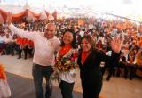 Congresista Joaquín Ramírez y la candidata de Fuerza Popular Keiko Fujimori. (Foto La República)