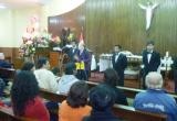 Quinteto de jovencitos chimbotanos que sorprenden con sus voces como tenores y barítonos.