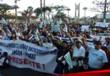 Marcha contra la corrupción en Chimbote. Archivo: Corrupción en la Mira