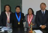 La magíster Luz Falla Juárez fue juramentada como nueva decana.