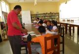 Anterior gestión edil no se preocupó por mantenimiento y mejora de centro de lectura.