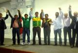 Candidatos que firmaron Acuerdo de Gobernabilidad.