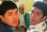 Según la policía estos son los dos integrantes de la banda criminal que están libres.