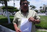 Raúl López Machado dice que extorsionadores se equivocaron con él.