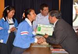 La comuna sureña entregó las credenciales a los brigadieres formativos escolares del colegio "Argentino".