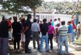 Moradores indignados quemaron llantas en sede de subregión, pero no fueron atendidos.
