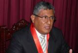 Magistrado Carlos Maya, presidente de la ODECMA de la Corte del Santa.