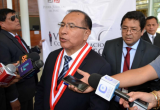 Magistrado Víctor Ticona, presidente del Poder Judicial.
