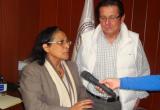 Rectora de la UNS recibió visita de alcalde de Nuevo Chimbote.