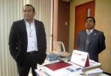 Rodolfo Barrantes entregó la Gerencia Municipal a Eduardo Reyes. Foto: El Ferrol