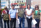 Rondas Urbanas de Nuevo Chimbote y representante de la organización “Indersac”