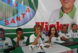 Rosa María Bartra fue presentada oficialmente como candidata a la presidencia regional de Áncash por el grupo político Río Santa Caudaloso.