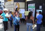 Pacientes advierten que continuarán con protesta hasta que se atienda su pedido.