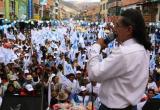 Caravana partirá desde Huaraz hacia la capital de la Republica, donde se encuentra Waldo Ríos. foto: Andina