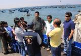 El candidato Walter Soto escuchó la problemática de los pescadores del playa El Dorado.