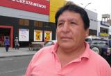 Secretario general del Sindicato de Trabajadores del Hospital La Caleta, Manuel Leyva Ferrer.