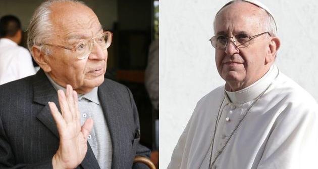 El Papa Francisco recibe a Gustavo Gutiérrez
