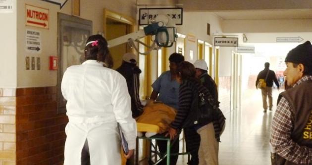Víctima fue trasladado al Hospital Regional, pero el médico de turno sólo certificó su muerte.
