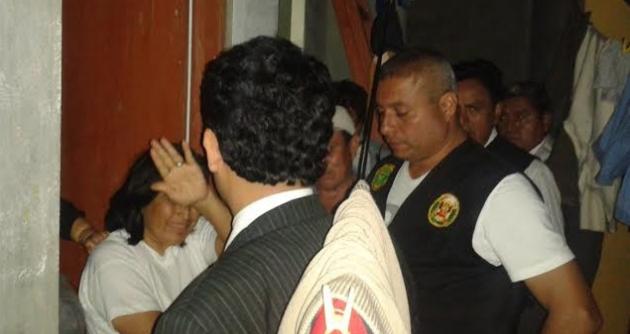 Finalmente la policía intervino las viviendas de los comunicadores "comandos" Danilo Meléndez Ponce y Felipe Bermúdez Mendieta.