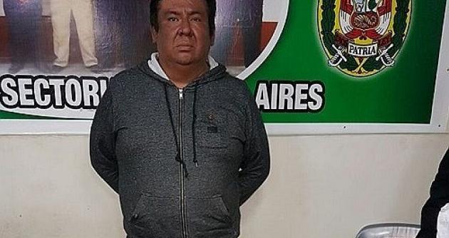 Juan Carlos Guzmán Quiroz, confeso asesino de su esposa, esta madrugada en Nuevo Chimbote. (Foto cortesía Correo)