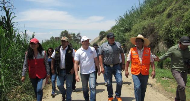 Gobierno Central destinará 50 mil soles para distritos afectados por lluvias y huaicos.