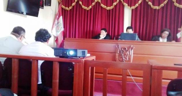 Hoy se realizaron los alegatos finales en el caso del asesinato del fiscal Luis Sánchez. (Foto Chimbotenlinea)