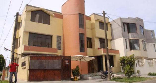 Vivienda donde funcionaba "La Centralita" en Chimbote.