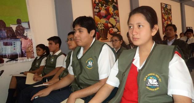 Alumnos de la IEP Mundo Mejor participan en Programa Escolar de Periodismo Digital 2013