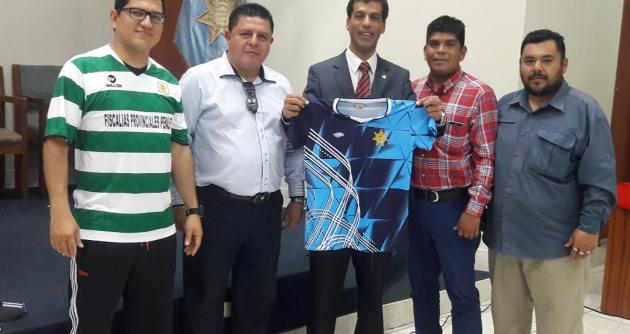 Miembros del Colegio de Abogados del Santa