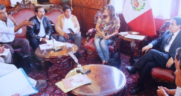 Fredy Otárola se comprometió en buscar solución a esta problemática.