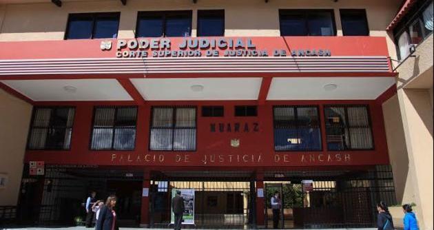 Corte Superior de Justicia de Áncash, en Huaraz.