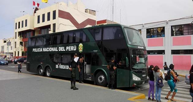 Inició el despliegue policial en Áncash
