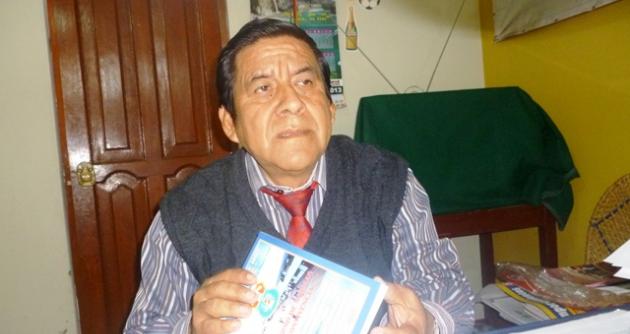 Luis Tolentino Rojas, director del colegio Nº 89002, Ex Gloriosa 329.
