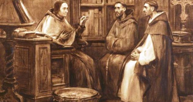 Histórico encuentro entre Santo Domingo y San Francisco de Asís.