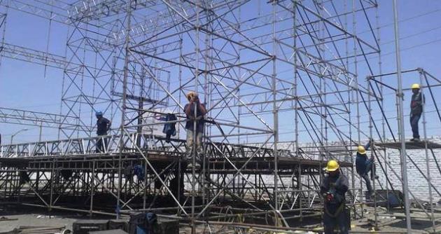 Estructura que se levanta el Country Club de Nuevo Chimbote mide 15 metros de alto