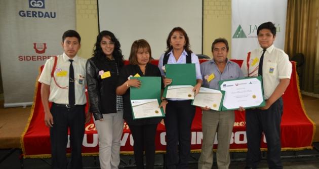 Escolares participantes del programa “Empresas en Acción”.