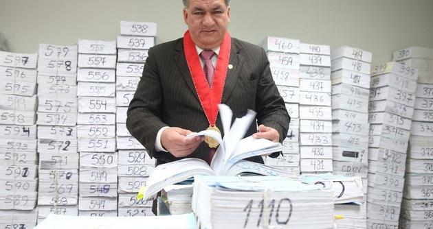 El coordinador de la Fiscalía de Lavados de Activos, Marco Guzmán. (Foto Andina)