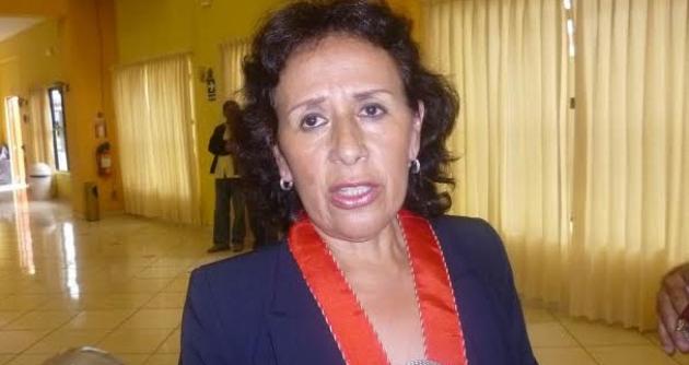 La fiscal Nancy Moreno, lamentó la sanción impuesta a Dante Farro.