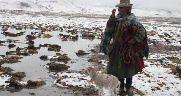 Solidaridad con peruanos que soportan bajas temperaturas. Foto: La República