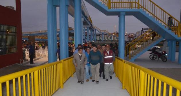 Fue inaugurado el moderno intercambio vial "Óvalo Nuevo Chimbote". (Foto: cortesía MDNCH)