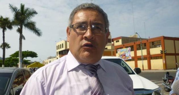 Titular de la Dirección Regional de Educación de Áncash (DREA), Jaime Brito Malqui,