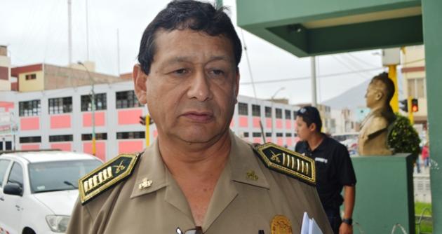 El anuncio lo hizo el coronel PNP Juan Meyer Velásquez, quien estará como jefe encargado hasta el arribo de la nueva autoridad Policial de Áncash.