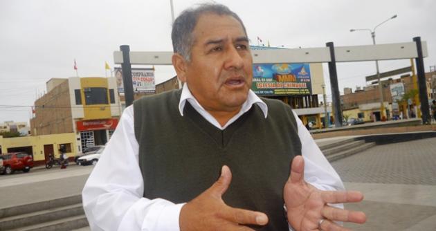 Presidente de Apafas de la provincia del Santa, José Lizárraga Ascate.