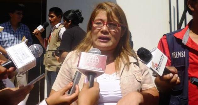 Linda del Valle Espejo, abogada de Fiorela Nolasco Blas.