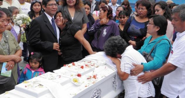Manuelito murió cuando sicarios dispararon contra un vehículo colectivo.
