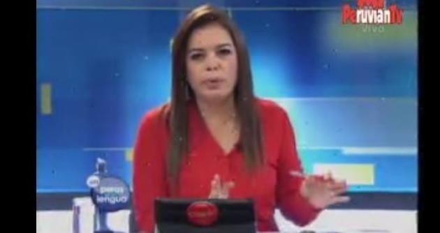 “Qué ha hecho usted con su carrera" dijo la periodista al cuestionado ex fiscal de la Nación.