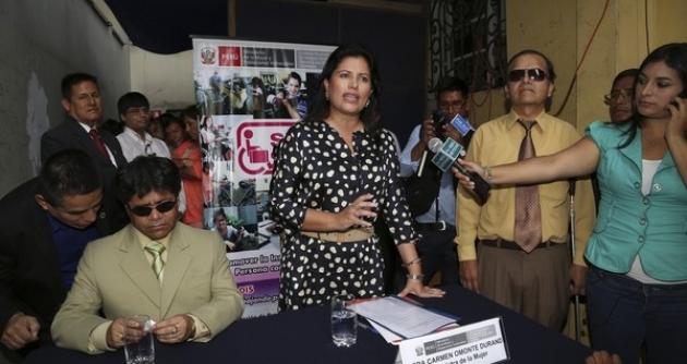 Ministra de la Mujer, Carmen Omonte.