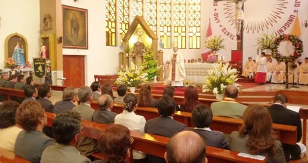 Monseñor Ángel Simón Piorno cumplió un año más de vida.